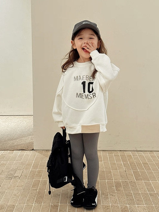 【100-160cm】ベーシックカラーレギンス