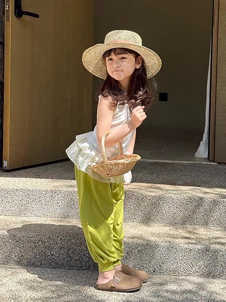 【100-160cm】チュール キャミ トップス