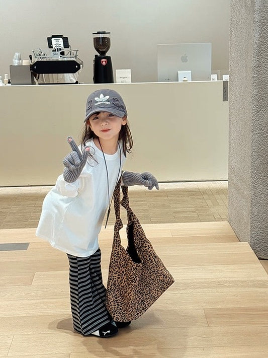 【100-160cm】ベーシックロングスリーブTシャツ