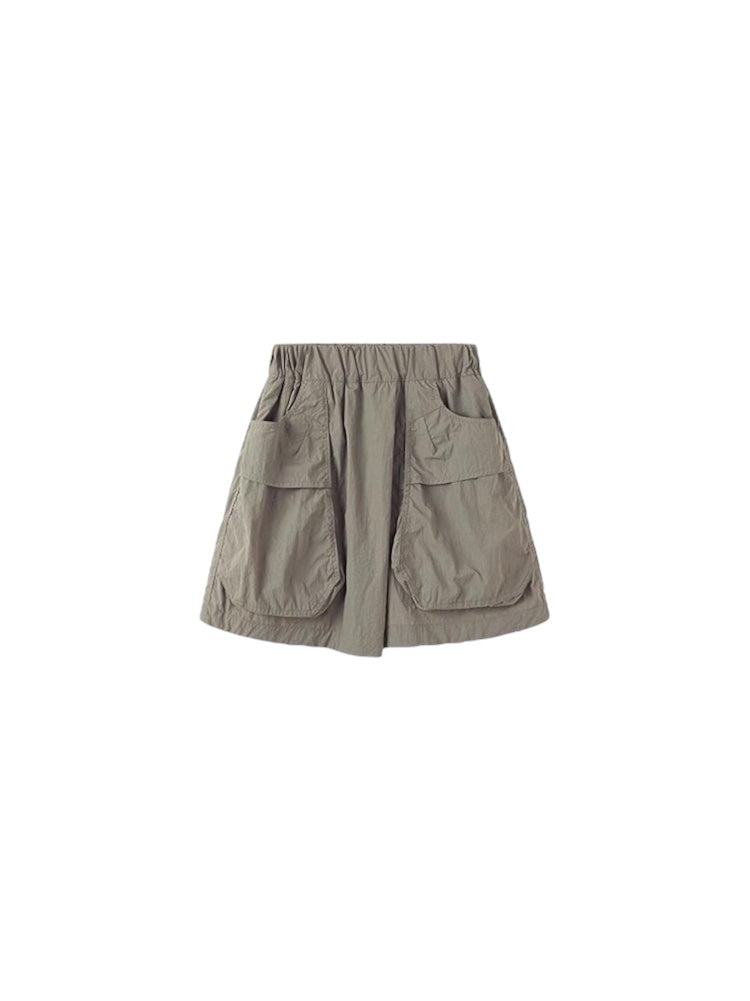 【100-160cm】カーゴ ショート スカート