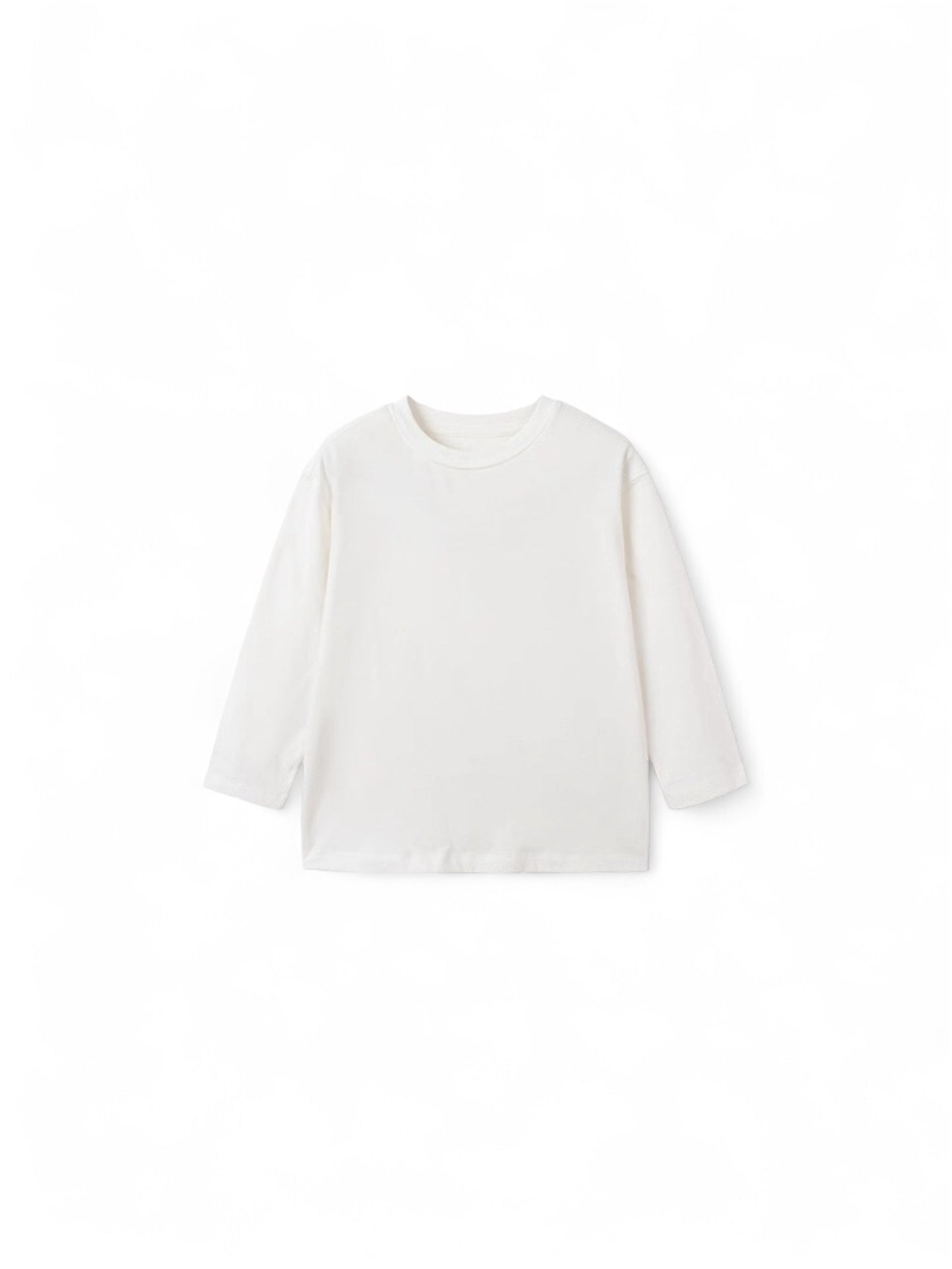 【100-160cm】ベーシックロングスリーブTシャツ