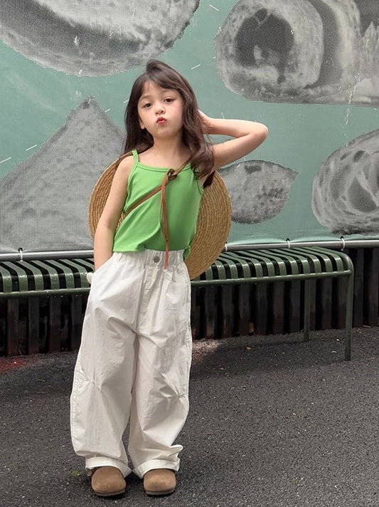 【90-160cm】バルーン カジュアル パンツ