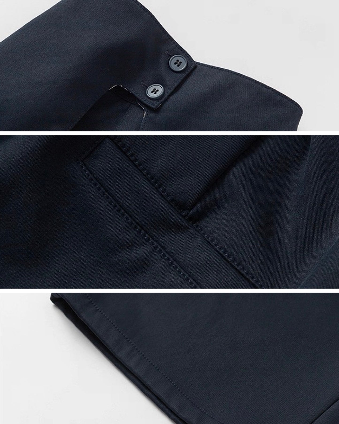 【100-160cm】レイヤード風 ワイド ロングパンツ