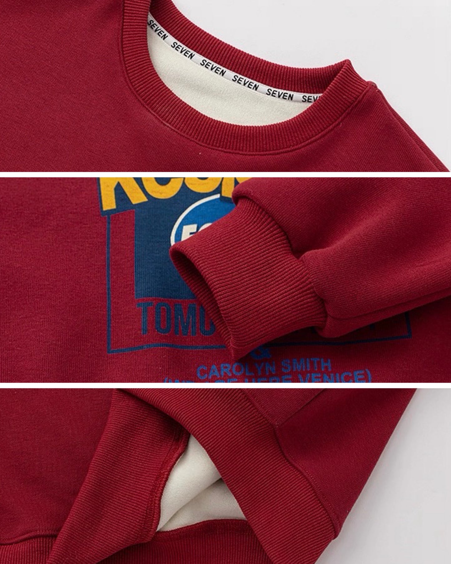 【100-160cm】裏起毛 グラフィック スウェットプルオーバー