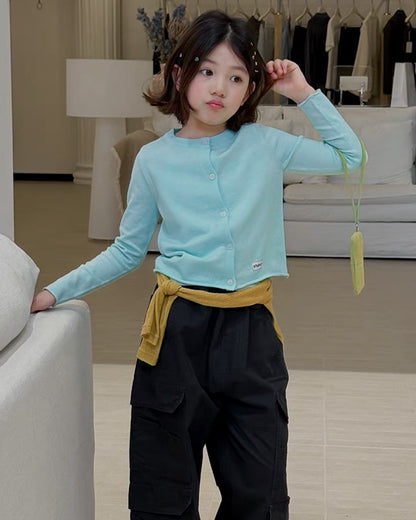 Matching Parent and Child Lightweight Knit Cardigan, All 2 Colors | 110-160cm