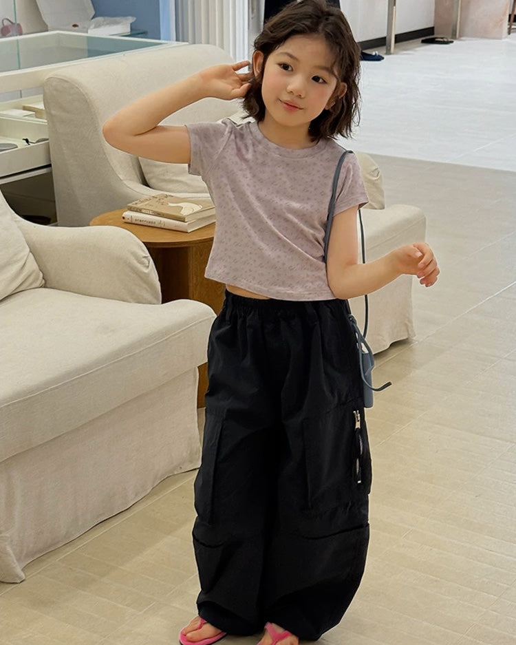 小花・星柄 ミニTシャツ｜110-160cm