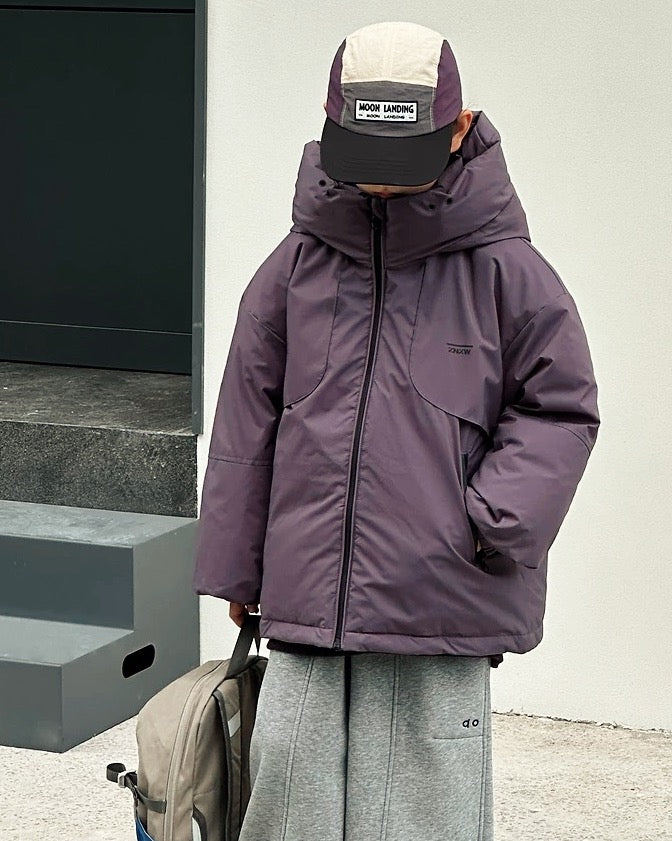 【110-160cm】ナイロンダウンジャケット