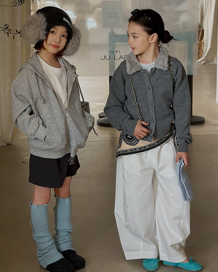 親子お揃い ホワイトワイドパンツ｜120-160cm