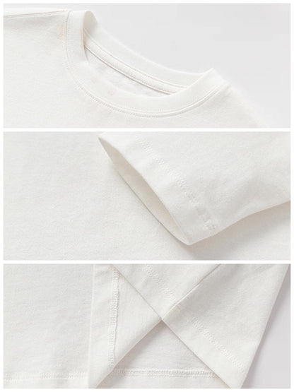 【100-160cm】ベーシックロングスリーブTシャツ