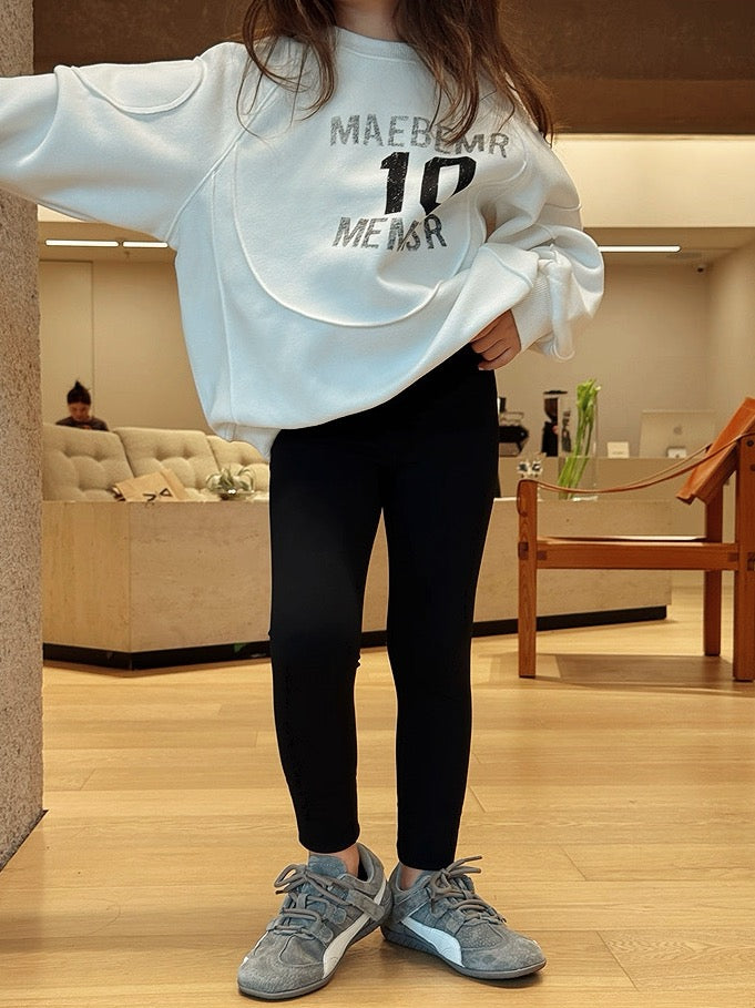 【100-160cm】ベーシックカラーレギンス