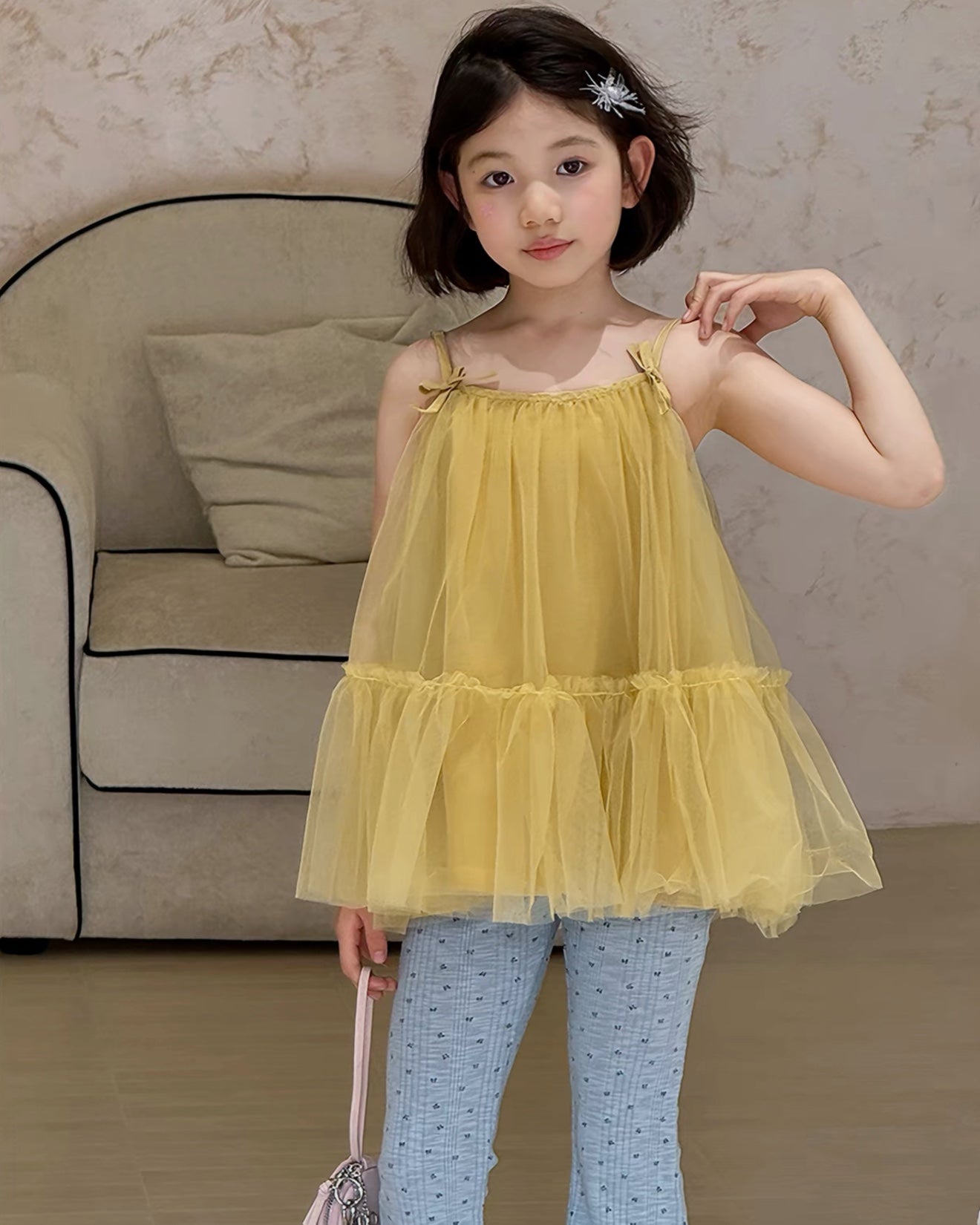 チュールキャミソール｜110-160cm