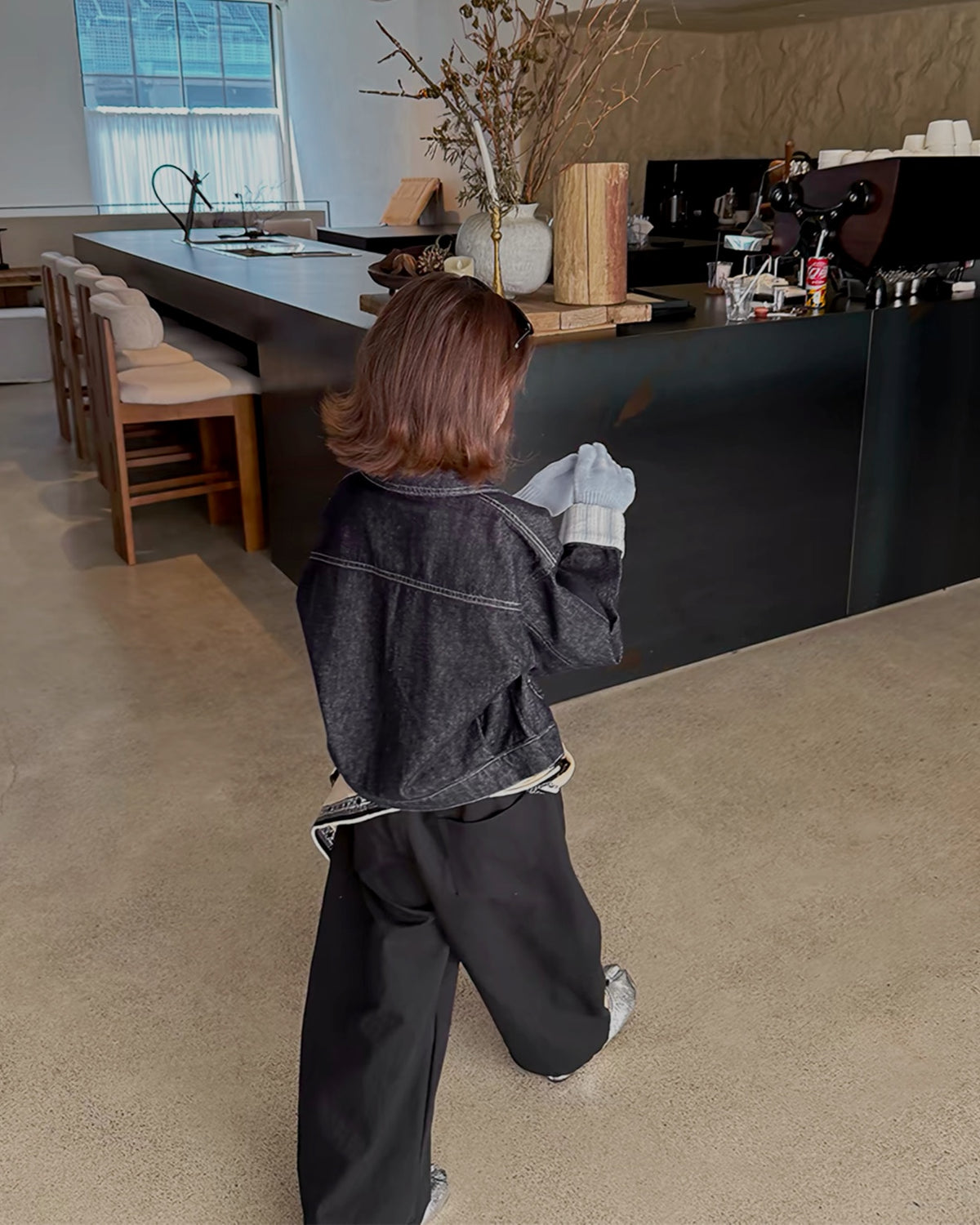 親子お揃い ドローコード バレルパンツ 全2色｜120-160cm
