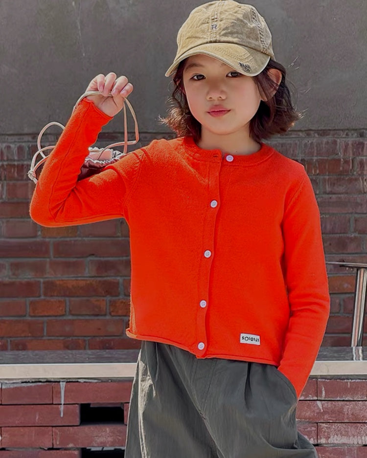 Matching Parent and Child Lightweight Knit Cardigan, All 2 Colors | 110-160cm