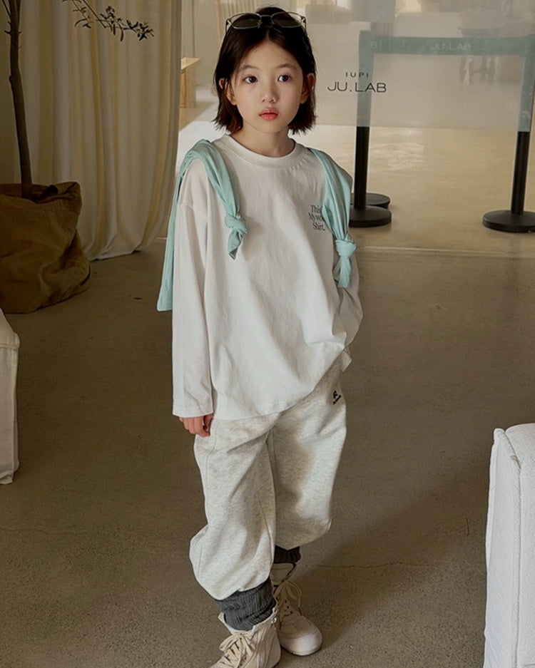 親子お揃い ワイドスウェットパンツ｜120-160cm