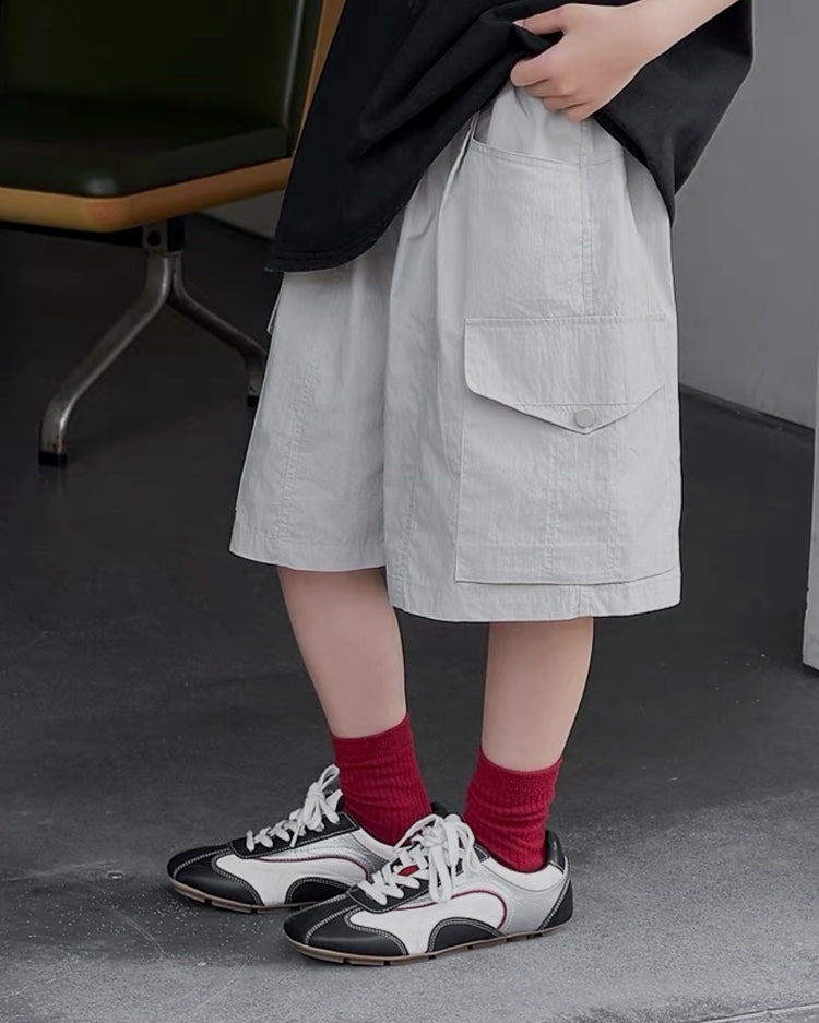 サイドポケット カーゴハーフパンツ｜110-160cm