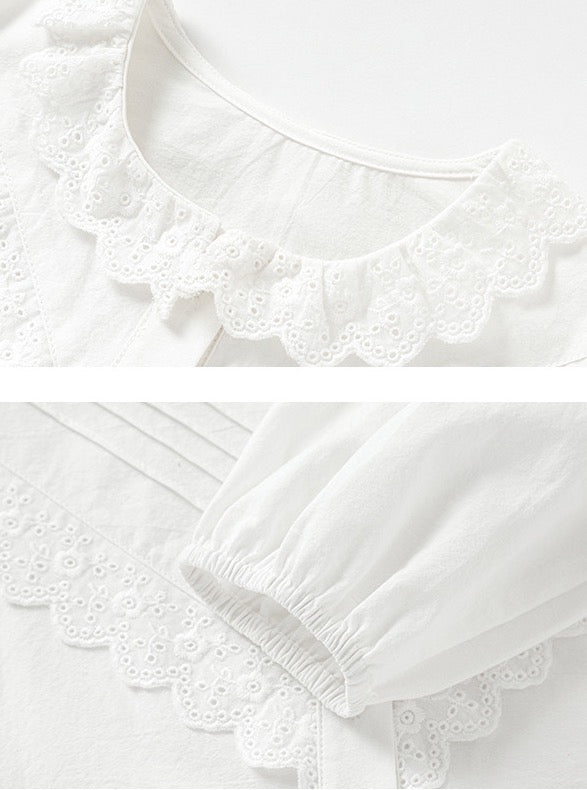 [90-160cm] Cotton lace setup