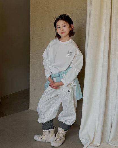 親子お揃い ワイドスウェットパンツ｜120-160cm