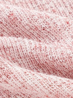 [90-160cm] Ribbed loose knit