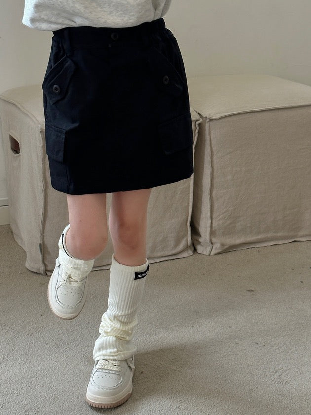 [90-160cm] Cargo mini skirt