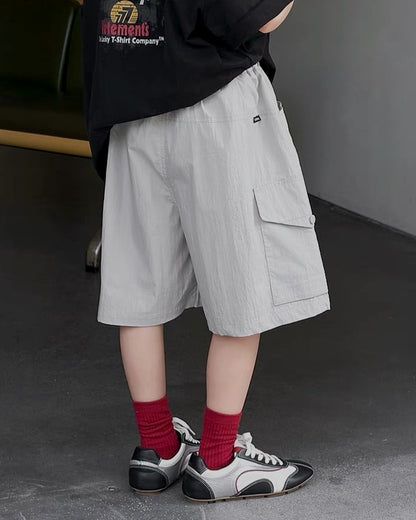 サイドポケット カーゴハーフパンツ｜110-160cm