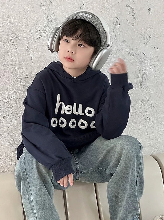 [100-160cm] "hello oooooo" hoodie