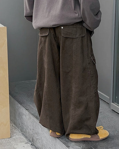 ワイドカーゴパンツ 全2色｜110-160cm