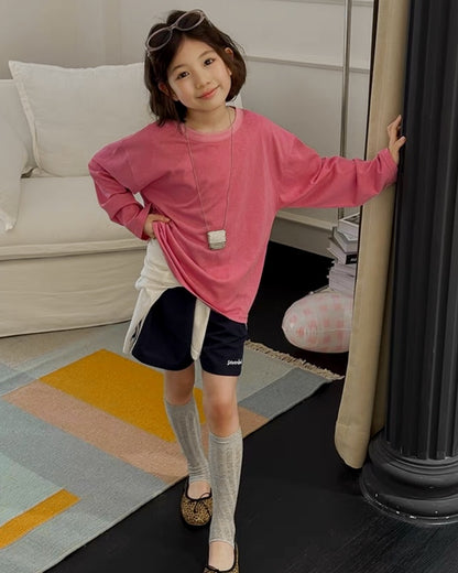 サイドライン スポーツ ショートパンツ 全2色 ｜ 110-160cm