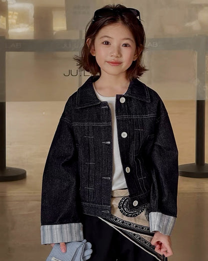 親子お揃い デニムジャケット｜120-160cm