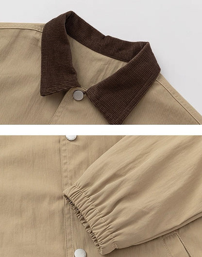 【100-160cm】ツイル2wayジャケットセット