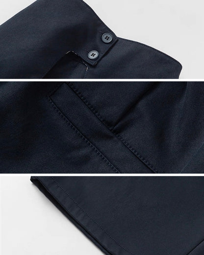 【100-160cm】レイヤード風 ワイド ロングパンツ