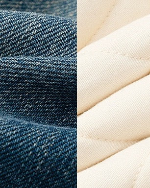 【100-160cm】親子お揃い コーデュロイカラーデニムジャケット