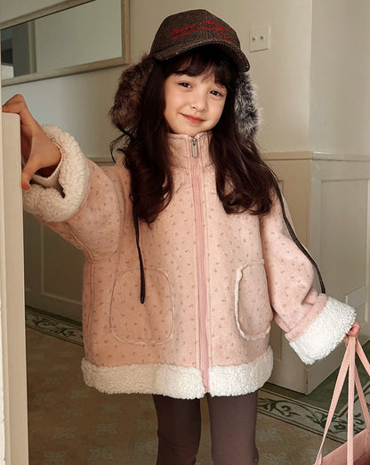 【100-160cm】裏起毛ブラウンレギンス