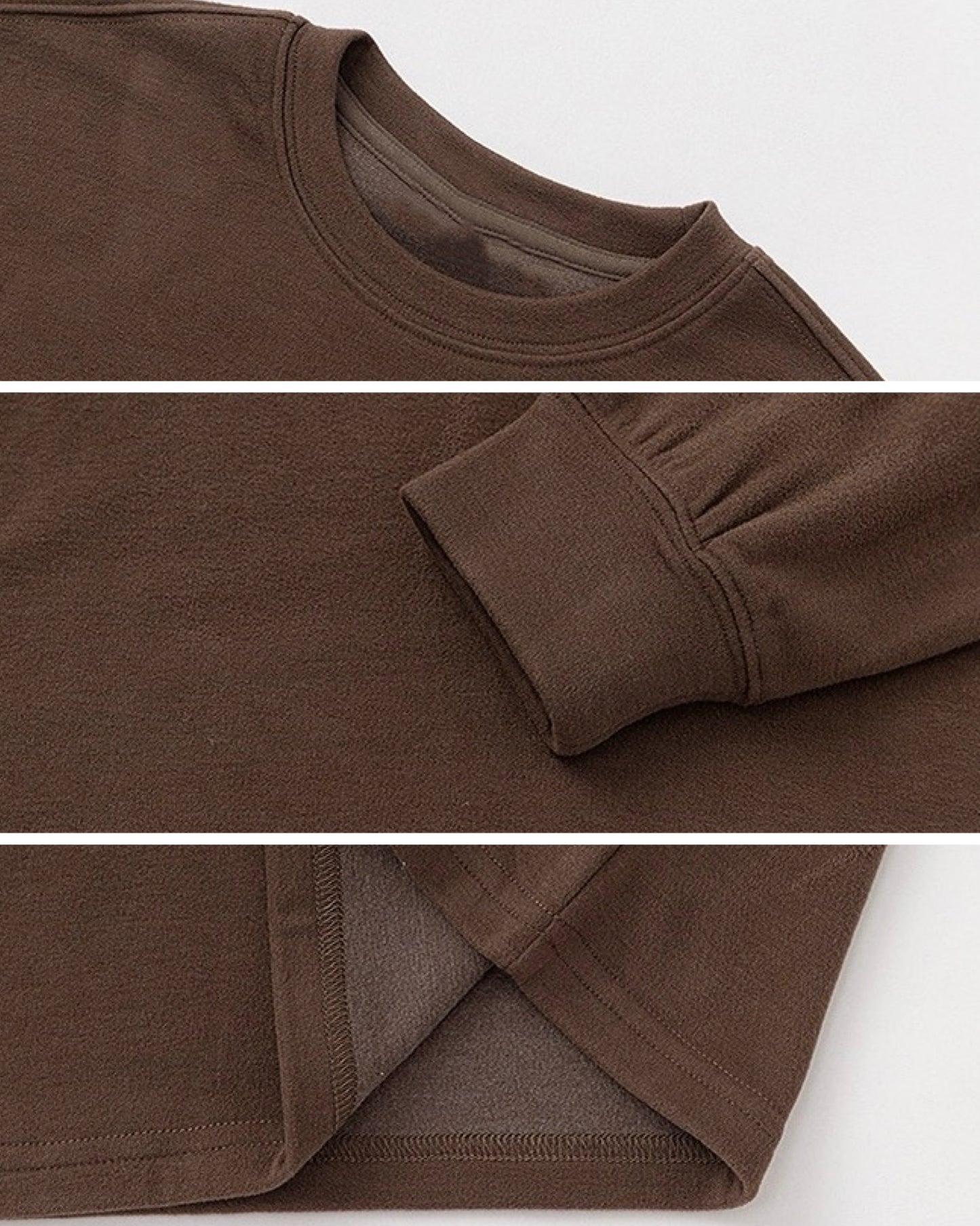 【100-160cm】親子お揃い ウォームアップロングスリーブTシャツ