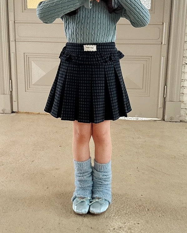 チェック柄 スカート 子供服 checked skirt kids girls 