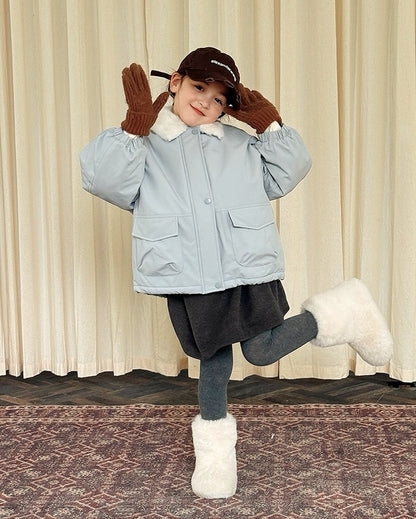 【100-160cm】ウールライクスカート