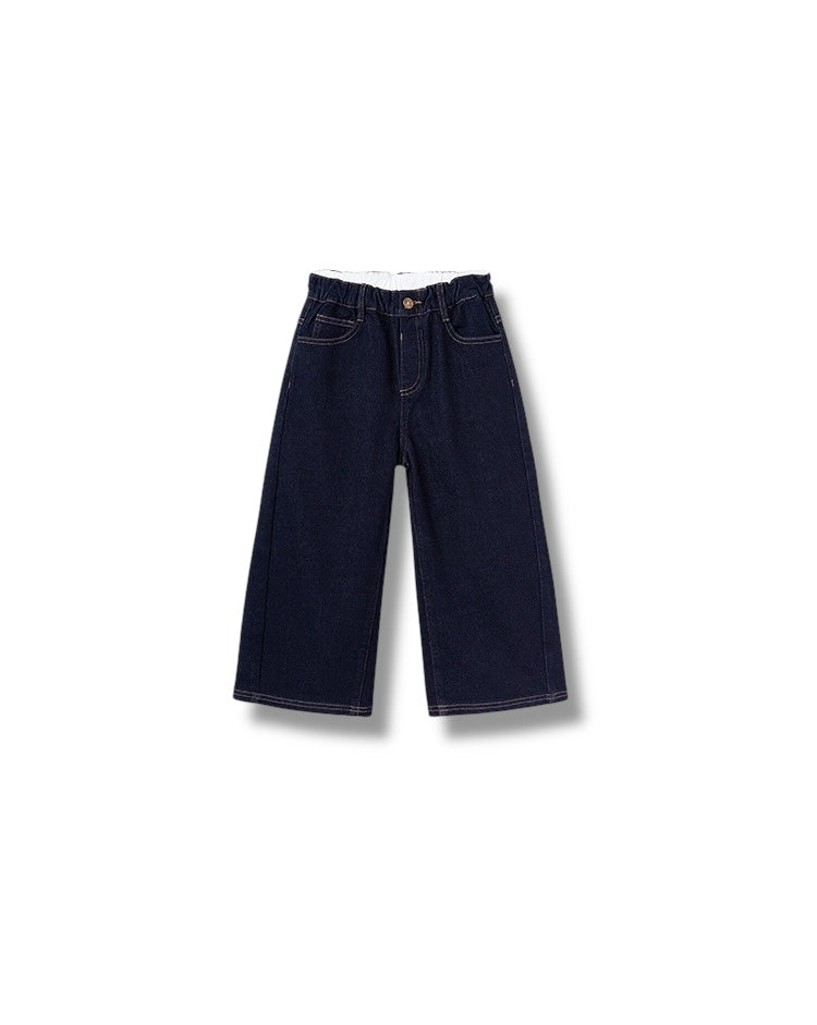 【100-160cm】バギージーンズ